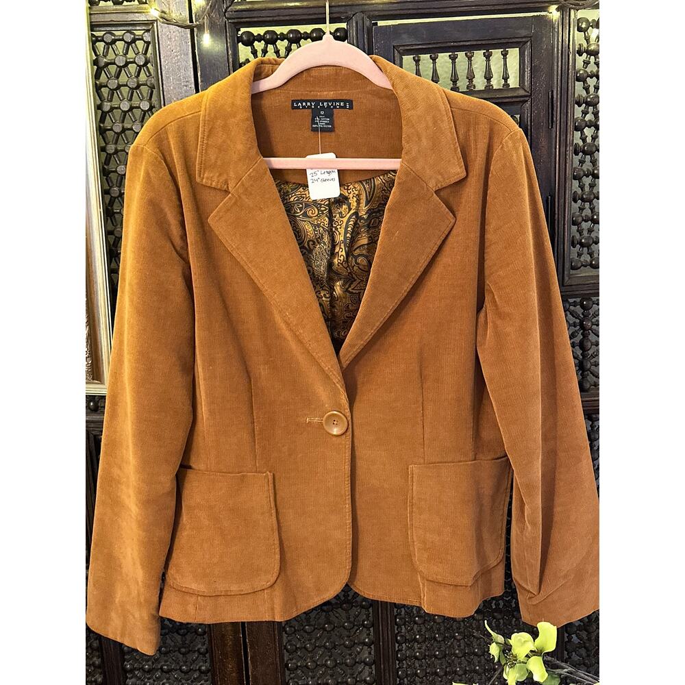 Vintage Larry Levine cordroy Blazer